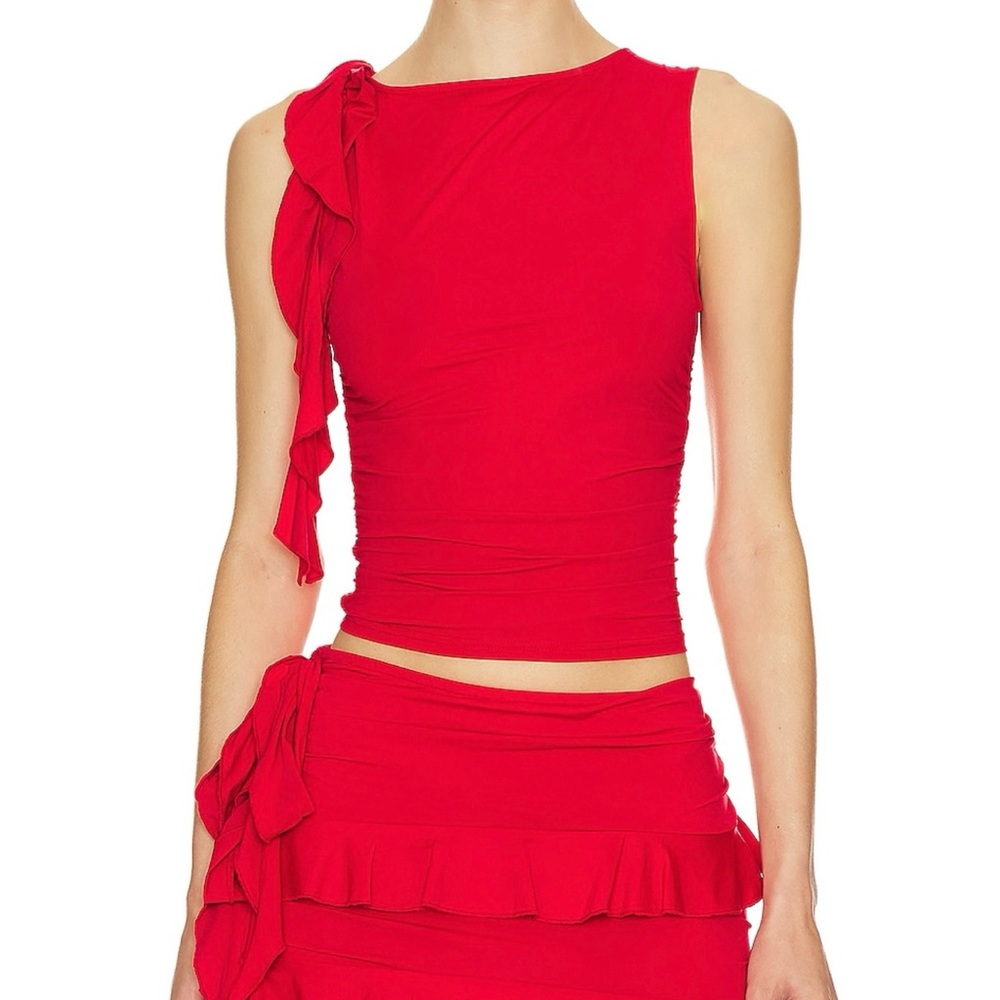 Lioness Red Mini Skirt